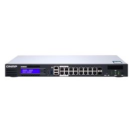 QNap QGD-1600P Switch Gestito Gigabit Ethernet 10/100/1000 Nero/Grigio Supporto Power over Ethernet