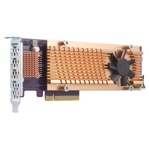 Qnap QM2-4P-384 Storage Controller PCIe 3.0 Profilo Basso PCIe 3.0 x8
