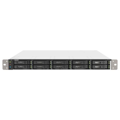 TS-h1090FU NAS Rack 1U Collegamento Ethernet LAN Nero/Grigio 7302P