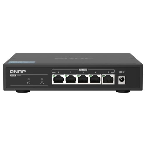 Qnap QSW-1105-5T Switch 5 Porte 25Gbps con Rj45 Unmanaged Switch