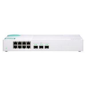 QNap QSW-308S Switch di Rete Non Gestito Gigabit Ethernet 10/100/1000 Bianco