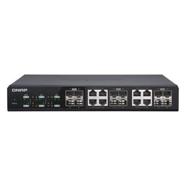 Qnap QSW-M1208-8C Switch di Rete Gestito 10G Ethernet 100/1000/10000 Nero