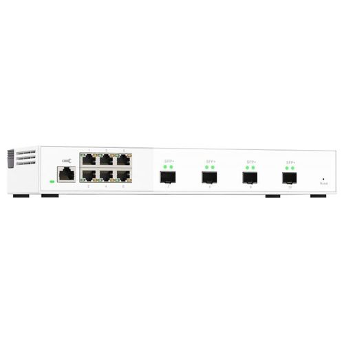 Qnap QSW-M2106-4S Switch di Rete Gestito L2 2.5g Ethernet 100/1000/2500 Bianco