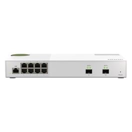 Qnap QSW-M2108-2S Switch di Rete Gestito Grigio 8 Porte 2.5Gbps 2 Porte 10Gbps SFP+