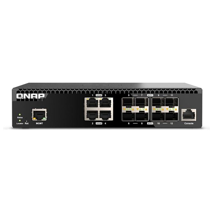 Qnap QSW-M3212R-8S4T Switch di Rete Gestito 10G Ethernet 100/1000/10000 1U