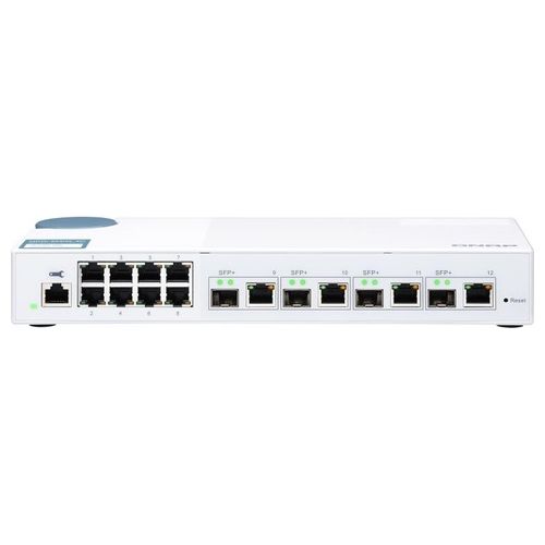 Qnap QSW-M408-4C Switch di Rete Gestito L2 Gigabit Ethernet 10/100/1000 Bianco