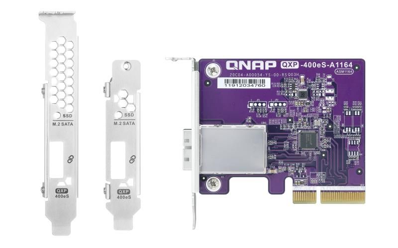 QNAP QXP-400ES-A1164 Scheda Di