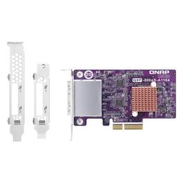 QNap QXP SATA Expansion Card Storage Controller SATA 6Gb/s / SAS 6Gb/s Profilo Basso RAID JBOD PCIe 3.0 x4