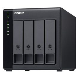 Qnap TL-D400S Contenitore di Unita' Di Archiviazione 2,5/3,5" Enclosure Hdd/Ssd Nero/Grigio