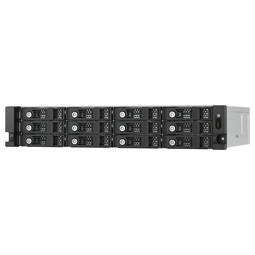 Qnap TL-R1200PES-RP Contenitore di Unita' di Archiviazione Box Esterno HDD/SSD Nero/Grigio 2.5/3.5"