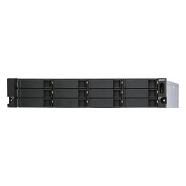 Qnap TL-R1200S-RP Contenitore di Unita' Di Archiviazione 2,5/3,5" Enclosure Hdd/Ssd Nero/Grigio