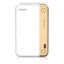 QNAP TS-262 NAS Tower Collegamento Ethernet LAN Oro/Bianco N4505