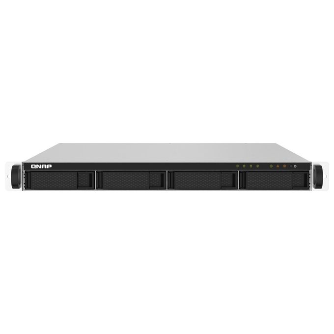 QNAP TS-432PXU-RP-2G TS-432PXU-RP-2G NAS Rackmount 1U 4 Bay Quad-core 1.7 GHz 2GB DDR4 10GbE SFP+ colore Nero