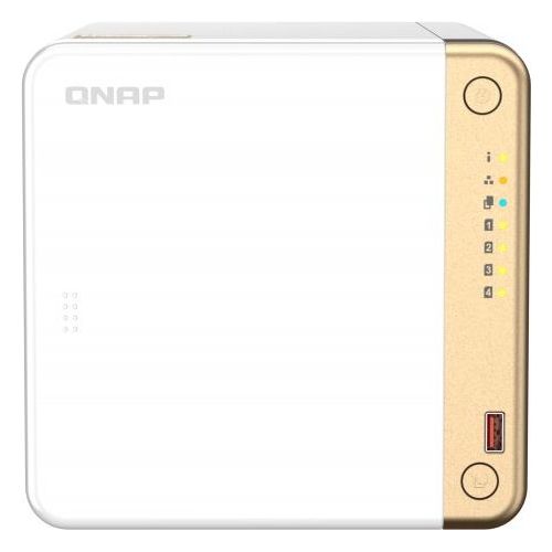 QNAP TS-462-2G Server Nas e di Archiviazione Tower Collegamento Ethernet Lan Bianco N4505