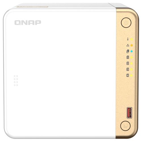 Qnap TS-462-4G Server NAS e di Archiviazione Tower Collegamento Ethernet LAN Bianco N4505