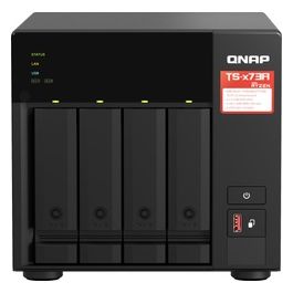 Qnap TS-473A NAS Tower Collegamento Ethernet LAN Nero V1500B