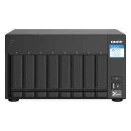 TS-832PX-4G Nas 8 Hd 35'/25' Sata6 2P Giga+2x 10gBe Sfp+2px 25gbe 3P Usb 3.0 4Gb Ddr4 SoDimm Cpu Al324 1.7ghz Qcore