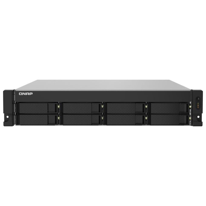 Qnap TS-832PXU-RP AL324 Collegamento Ethernet Lan Armadio 2U Nero Nas