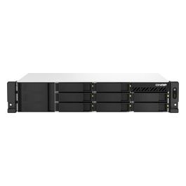 Qnap TS-864EU-8G Server NAS e di Archiviazione Armadio 2U Collegamento Ethernet LAN Nero