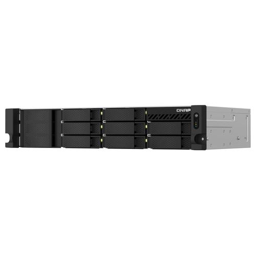 Qnap TS-864EU-8G Server NAS e di Archiviazione Armadio 2U Collegamento Ethernet LAN Nero