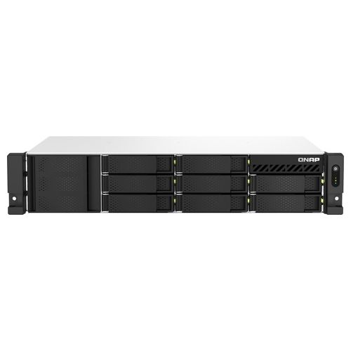 Qnap  TS-864EU-RP-8G Server Nas e di Archiviazione Armadio 2U Collegamento Ethernet Lan Nero