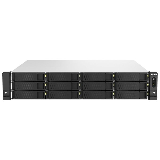 QNAP TS-H1887XU-RP NAS Armadio 2U Intel Xeon E-2336 32 GB DDR4 QuTS hero Nero Bianco