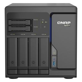 Qnap TS-h686 D-1602 Collegamento Ethernet Lan Tower Nero Nas