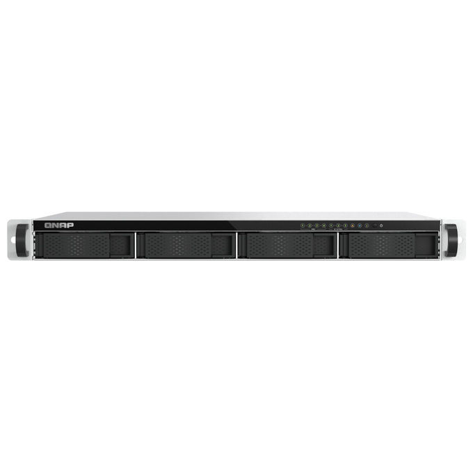 QNAP TS-h765eU NAS Rack 1U 4 bay Server di rete Intel Atom 8GB RAM QuTS hero