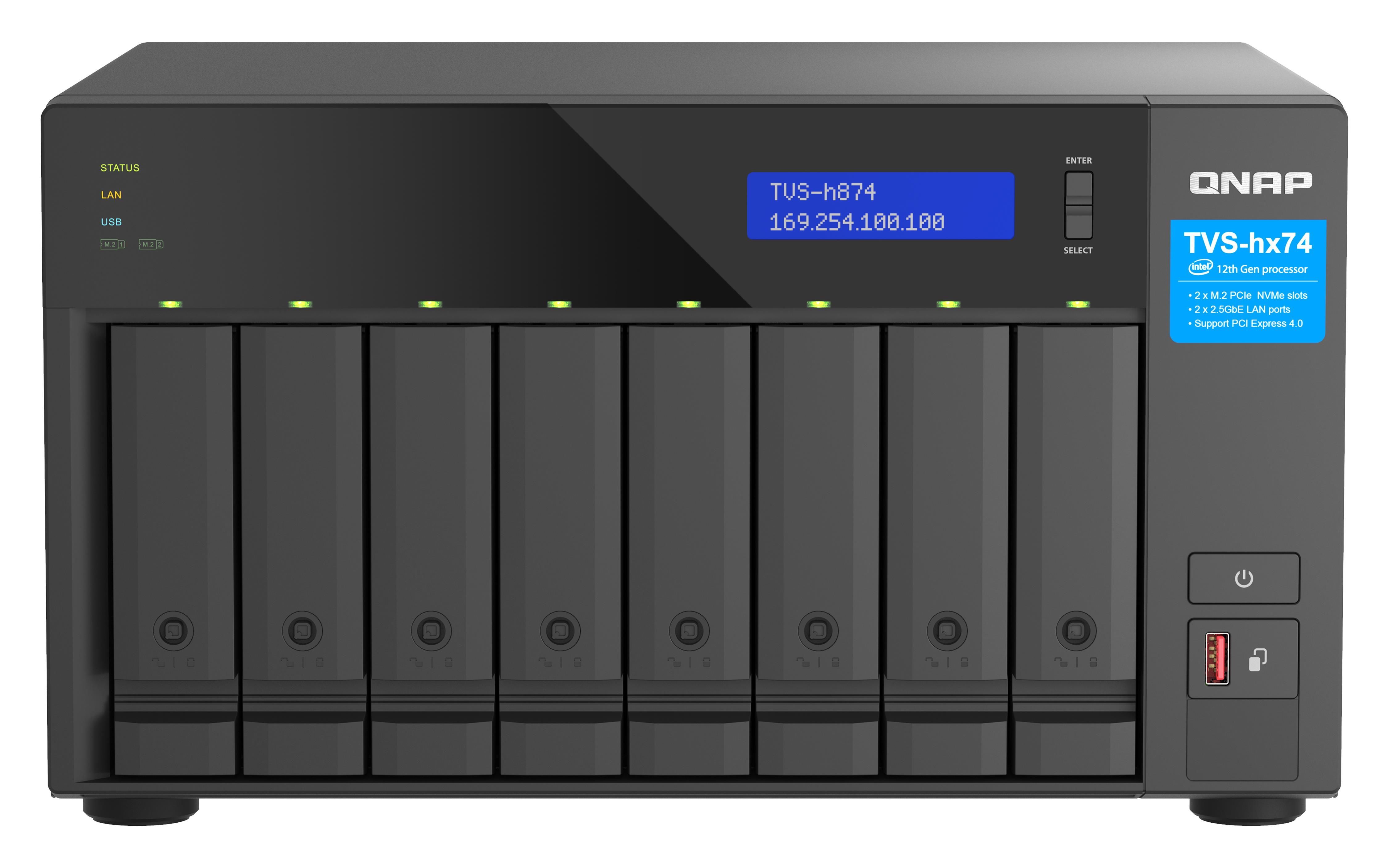 Qnap TVS-H874T-I7-32G Server NAS