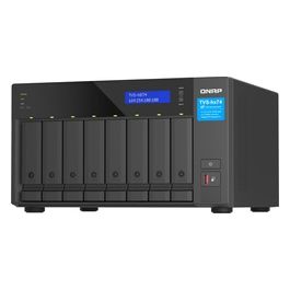 Qnap TVS-h874X NAS Tower Collegamento Ethernet LAN Nero