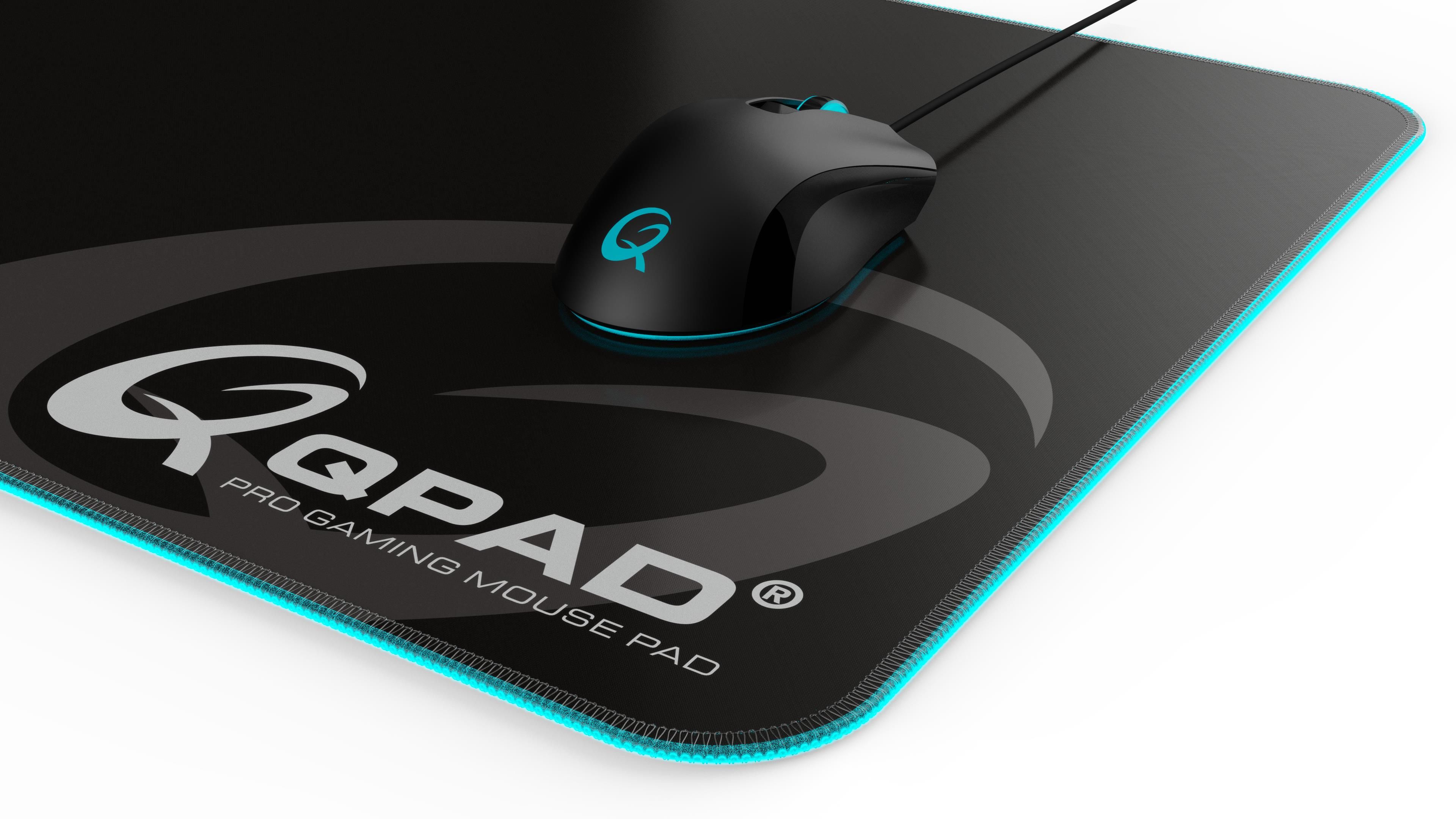 Asus Mousepad Tappetino per mouse gaming con Retroilluminazione LED USB -  90MP0120-B0UA00 ROG Balteus Qi