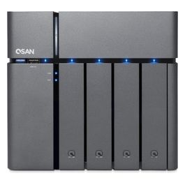 Qsan XCubeNAS Xn5004t Collegamento Ethernet LAN Scrivania Nero NAS