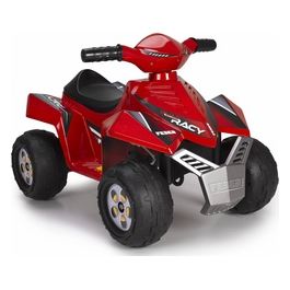 Quad Racy 6V veicolo elettrico per bambini ideale per divertirsi all'aria aperta con un design accattivante e sicuro