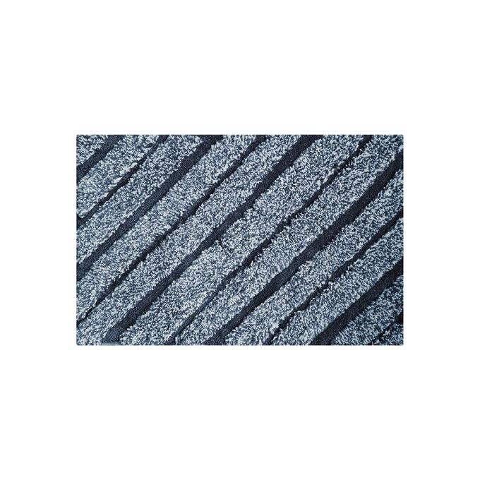 Quarzo Bianco Tappeto Bagno Saturno Azzurro