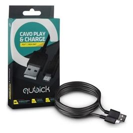 Qubick Cavo Play and Charge per PlayStation 4