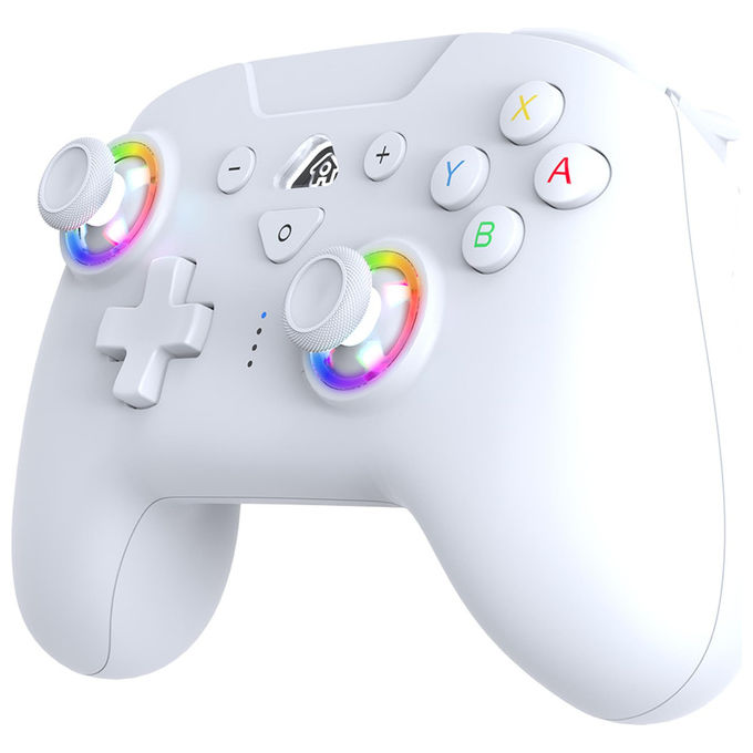 Qubick 8022253014506 Controller Wireless Aero Giallo Trasparente per Nintendo Switch