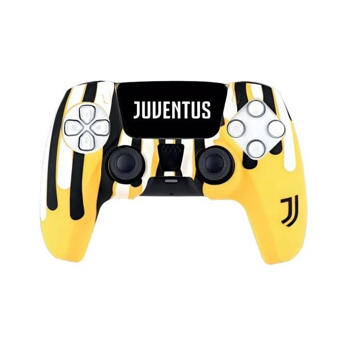 Image of Qubick Cover COP50004 Protezione Ergonomica Antiurto per Gamepad Playstation 5 Juventus