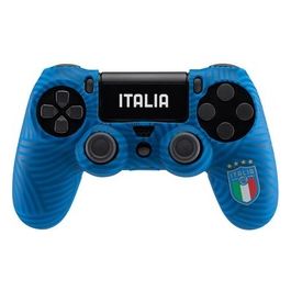 Qubick Cover Gamepad per PlayStation 4 FIGC Italia Blue