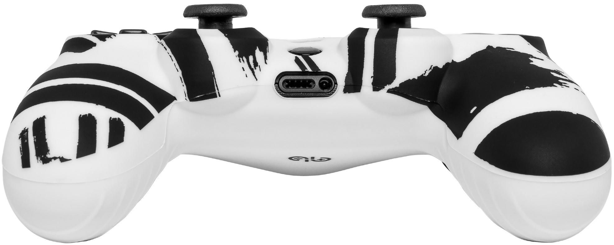 Qubick Controller Skin Nero Bianco (PS5)