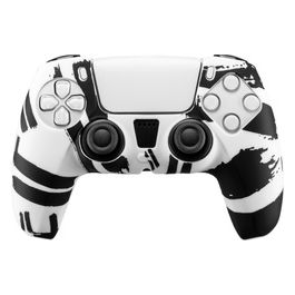 Qubick Cover Gamepad PlayStation 5 Black and White