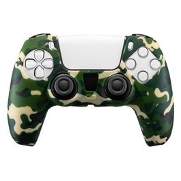 Qubick Cover Gamepad per PlayStation 5 Skin Jungle Camo