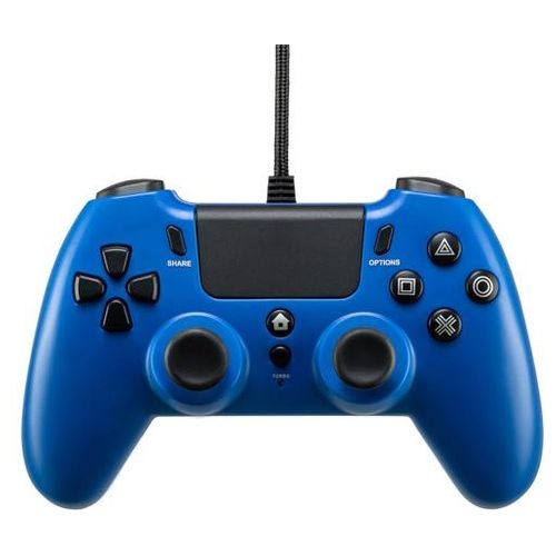 Qubick Gamepad Wired Controller PlayStation 4 Blue