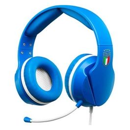 Qubick Wired Gaming Headset Figc Nazionale Italiana di Calcio per PlayStation 4
