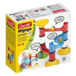 Quercetti 6502 Migoga Junior Basic Prima Infanzia - Pista per Biglie