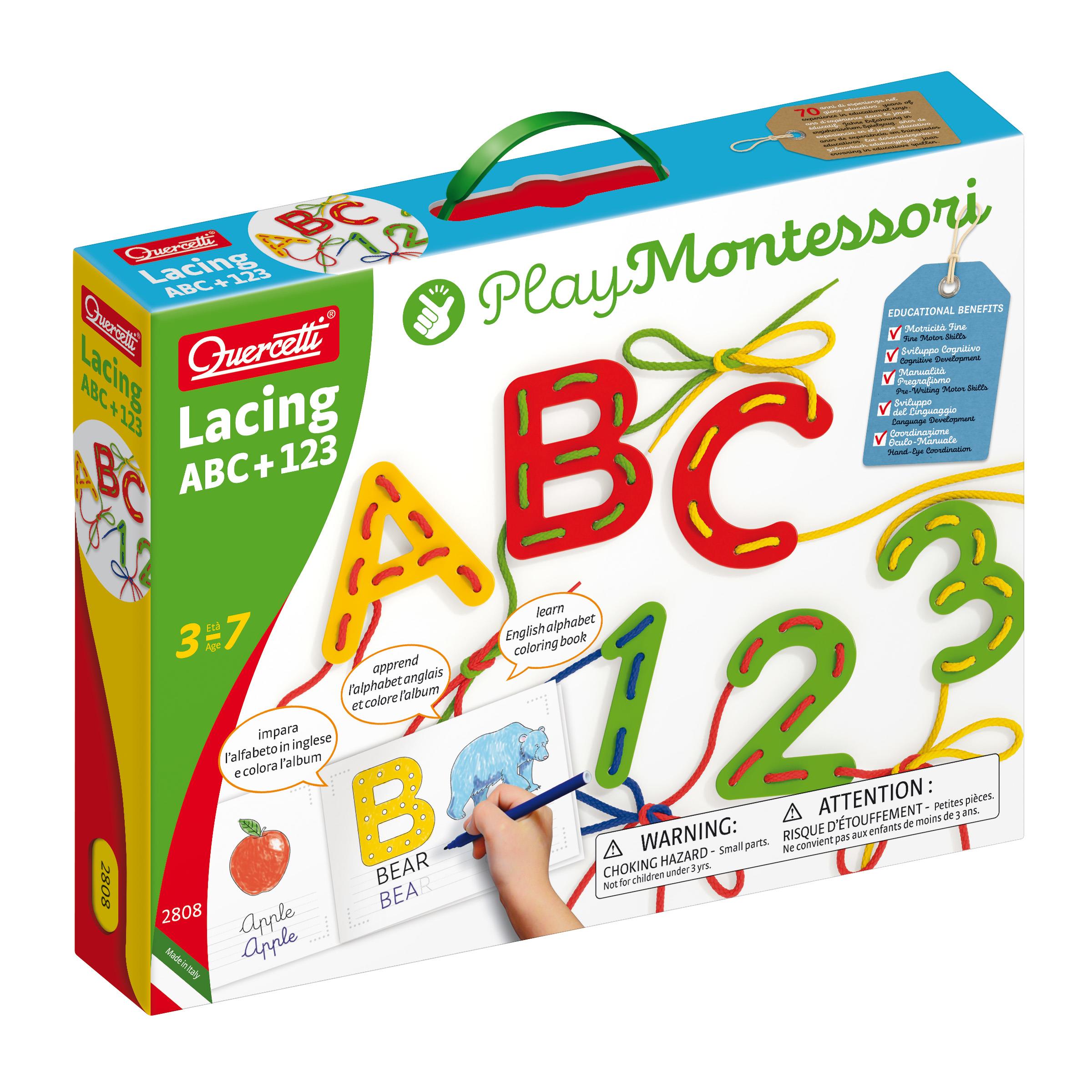 Quercetti Play Montessori Lacing