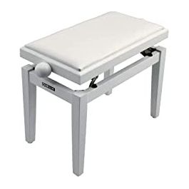 Panca per Pianoforte Bianco