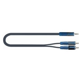 Quiklok RKSA150-2 Cavo Audio Stereo 3.5 mm jack Maschio/2 x rca Maschio, 2 m