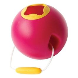 Ballo – Secchiello da Spiaggia Rosa acceso, Design Antiribaltamento, Plastica Resistente e Sicura, Gioco da Mare per Bambini 1+ Anni