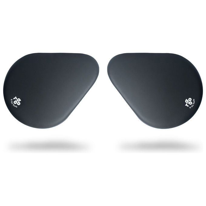 R-Go Tools Poggiapolso in Ecopelle Nero Ergonomico RGOARMSP