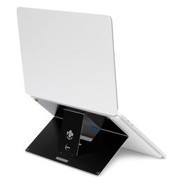 R-Go Riser Supporto Portatile Applicabile Integrato Regolabile Nero